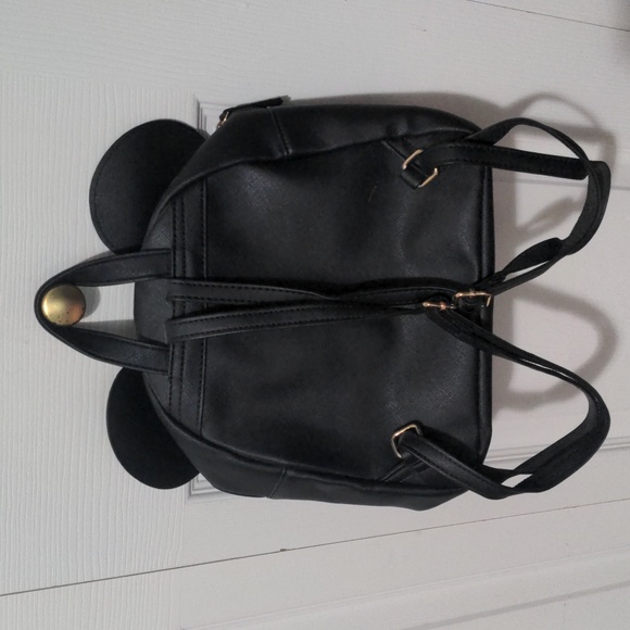 Disney Minnie Mouse Backpack Gold and Black - Picture 2 of 2